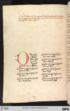 Kapitelverzeichnis Buch III.E
