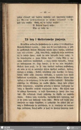 Tsi dny s Gellertoweho žiwjenja