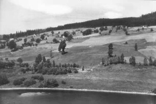 Mittelgebirgslandschaft oberhalb der Krausebauden-Talsperre (Elbe) : Spindlermühle-Krausebauden. Mittelgebirgslandschaft oberhalb der Krausebauden-Talsperre (Elbe)