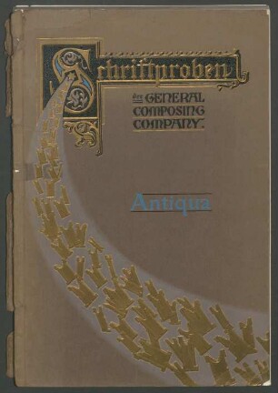 Auszug aus den Schriftproben unserer Herkules-Matrizen: Antiqua