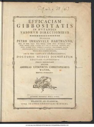 Efficaciam Gibbositatis In Mvtandis Vasorvm Directionibvs : Accedvnt Distortae Spinae Icones