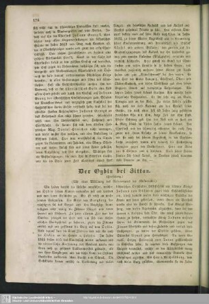 Der Oybin bei Zittau