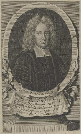 Bildnis des Henricus Jacobus van Bashuysen
