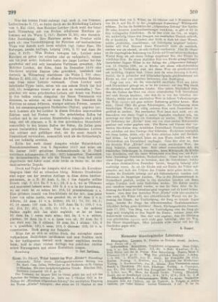 299-300 [Rezension] Glaser, Eduard, Woher kommt das Wort 'Kirche'?