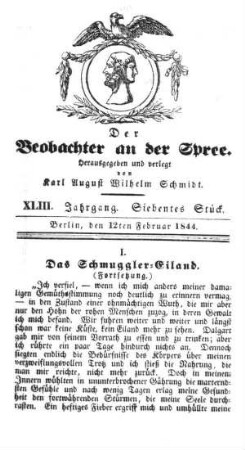 7. Stueck, 12. Februar 1844