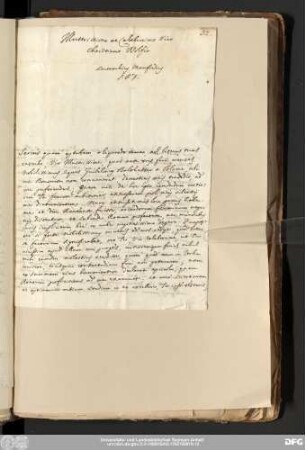[18. Epistola Eustachii Manfredii Romae d. 31. Aug 1732]