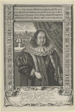 Bildnis des Vitus Georgius Holtzschuer