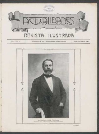 [Fotografía de] Sr. Samuel Hale Pearson, Director del Banco de la Nación Argentina
