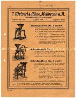 Schrotmühlen