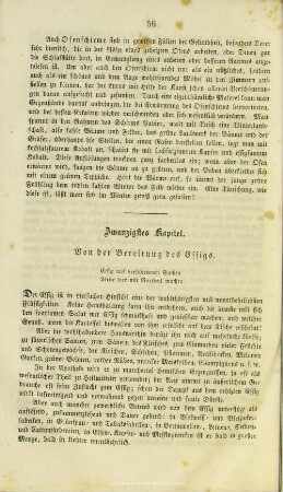 Zwanzigstes Kapitel. Von der Bereitung des Essigs