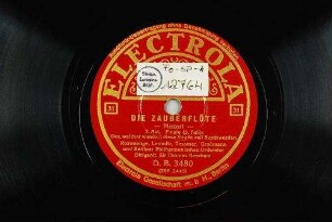 Die Zauberflöte : 2. Akt, Finale (3. Teil): Der, welcher wandert diese Straße voll Beschwerden / Mozart