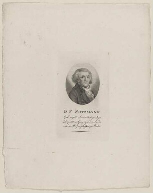 Bildnis des D. F. Sotzmann