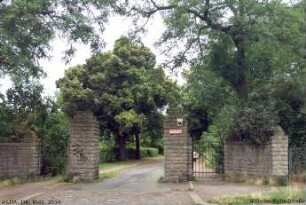 Einfriedung und Toranlagen; Berlin, Pankow