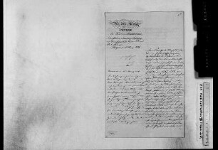 Stellen und Personal (1836-1860)