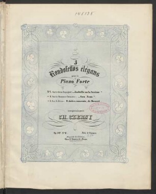 No. 2: Sur la Romance française "Son Nom" : [op. 547 No. 2]