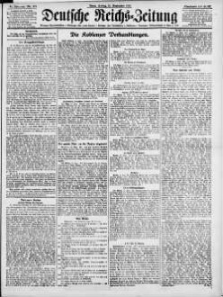 Deutsche Reichs-Zeitung. 1871-1934