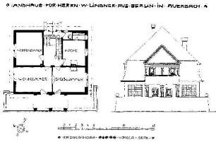 Landhaus Lindner; Bensheim, Ernst-Ludwig-Promenade 6