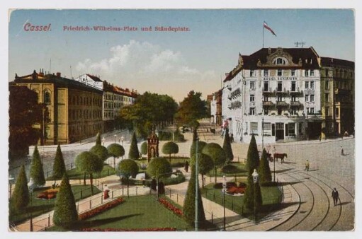 Kassel Friedrich-Wilhelms-Platz und Ständeplatz