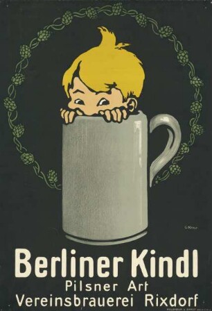 Berliner Kindl Pilsner Art Vereinsbrauerei Rixdorf