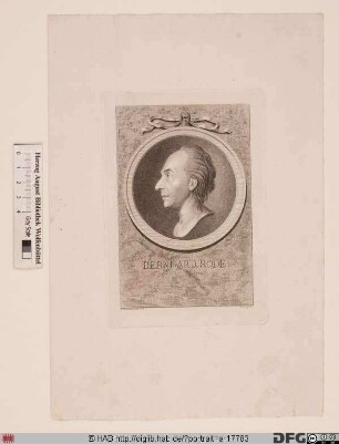 Bildnis (Christian) Bernhard Rode