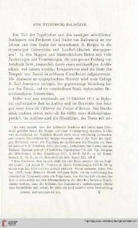 21: Eine mykenische Halbsäule