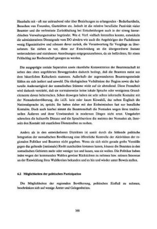 6.2 Möglichkeiten der politischen Partizipation