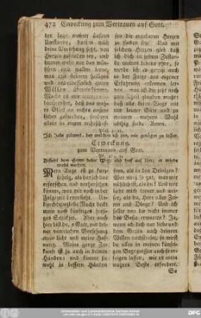 [15)] Erweckung zum Vertrauen auf Gott.
