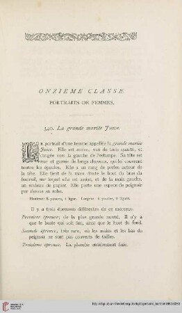 Onzième classe: Portraits de femmes