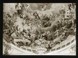Klosterkirche, Decke der Vierung Teil