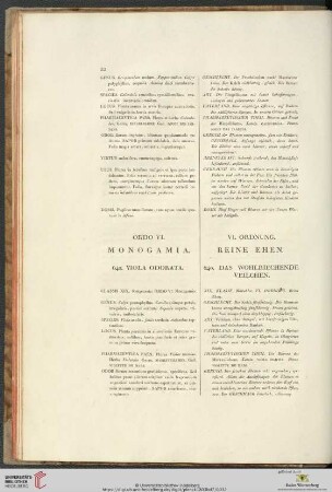 Ordo VI. Monogamia