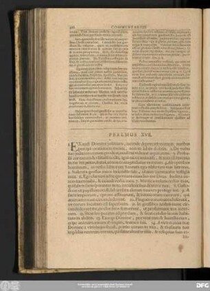 Psalmus XVII.