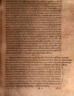 Disquisitio theologica de primario fine et effectu verae fidei, qui est iustificatio