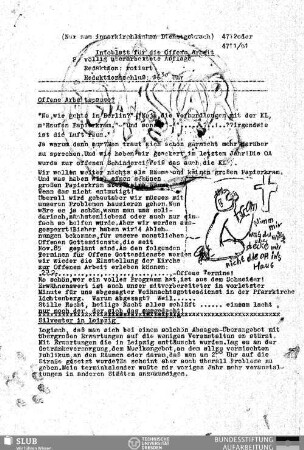 2.1986: Moaning star : Info-Blatt der Offenen Arbeit, Teil der KvU