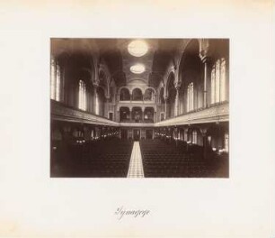Neue Synagoge, Berlin: Innenraum
