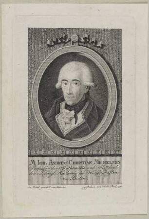 Bildnis des Johann Andreas Christian Michelsen