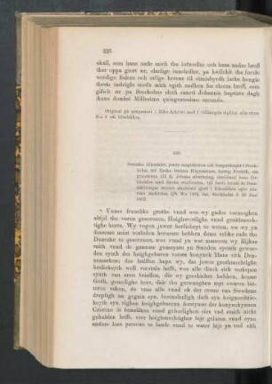220. [Riksrådet jämte magistraten och borgerskapet i Stockholm till Tyska ordens högmästare, hertig Fredrik, om grunderna för konungens afsättning, dat. Stockholm d. 28 Juni 1502.]