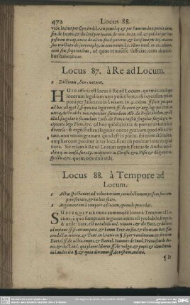 Locus 88. à Tempore ad Locum