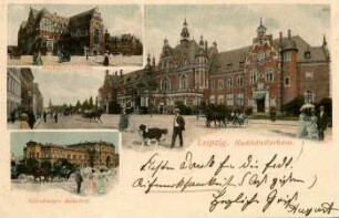 Leipzig: Buchhändlerhaus ; Buchgewerbehaus, Eilenburger Bahnhof