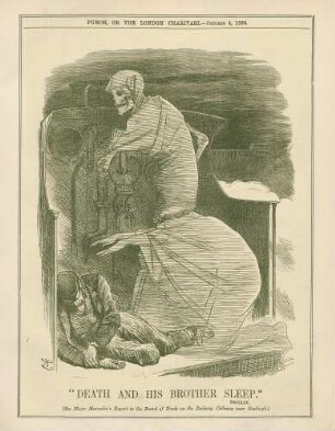 "Death and his brother sleep." Shelley