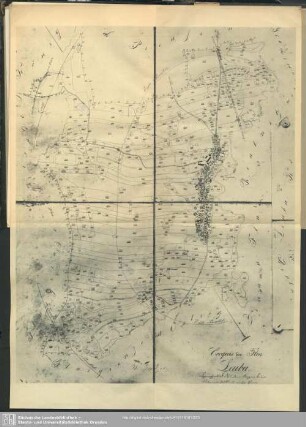 Croquis der Flur Leuba