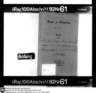 Die ständischen Verhandlungen wegen der Berichtigung des Schatzwesens durch Landesvermessung