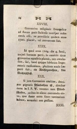 14-16, § XXVIII - XXXVI