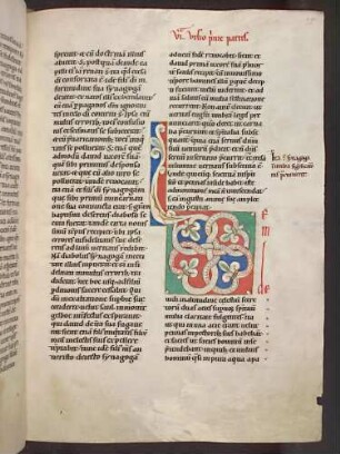 Zierinitiale (Pars I, Visio sexta): D(einde vidi in altitudine caelestium)