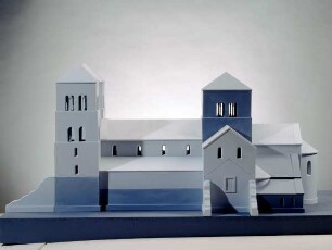 Modell: Klosterkirche St. Aurelius in Hirsau
