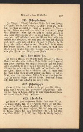 690. Wassergebackenes.