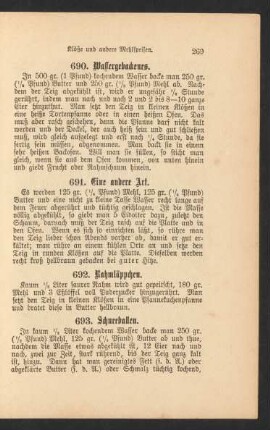 690. Wassergebackenes.