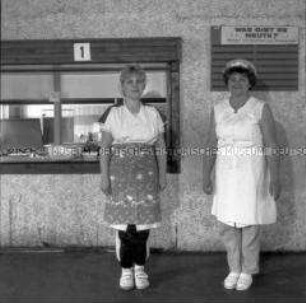 Serie Kolleginnen und Kollegen, Bürger der DDR - Köchinnen