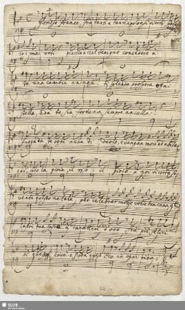 [Recitativo/Arioso] Glorioso prence fra tanti