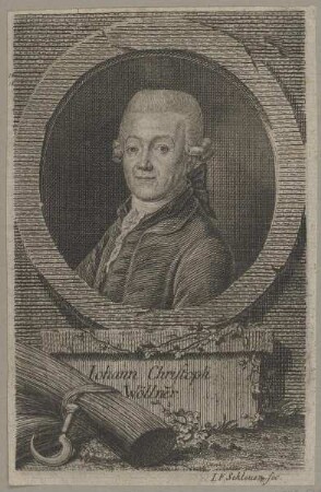 Bildnis des Johann Christoph Wöllner