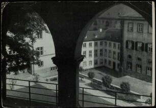 Innenhof Neue Universität heidelberg
